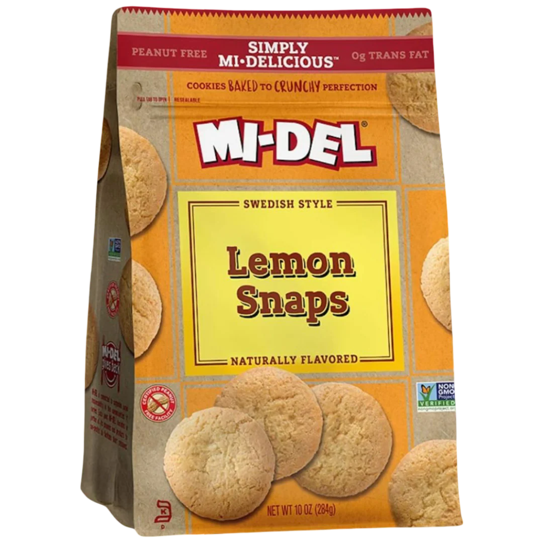 Lemon Snap Cookies