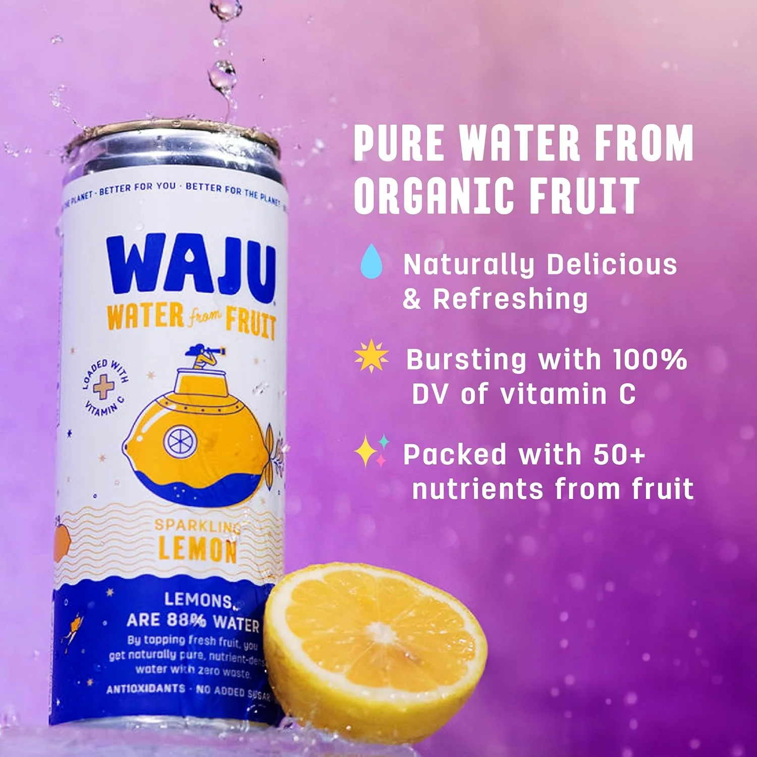 Lemon Sparkling Water (12 Pack) - Image 6