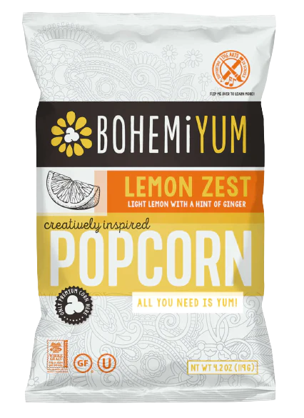 Lemon Zest Popcorn