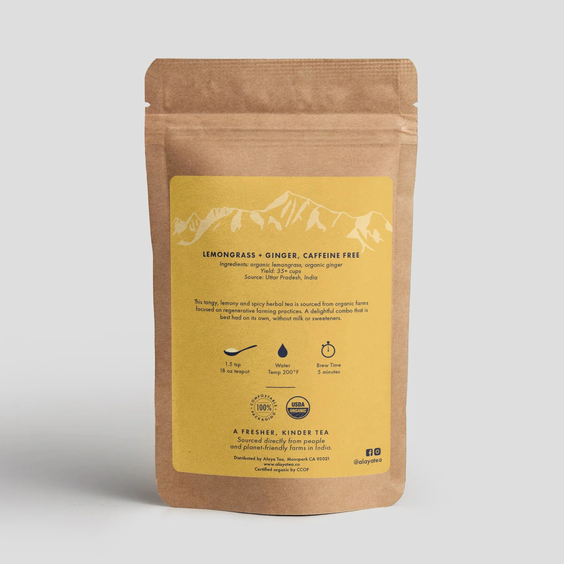 Lemongrass And Ginger Tea - Image 2