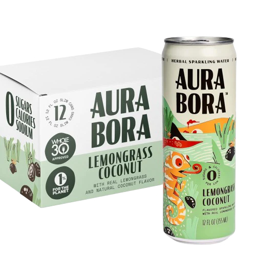 Lemongrass Coconut Sparkling Water (12 Pack)