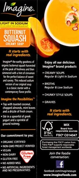 Light in Sodium Butternut Squash Soup - Image 2