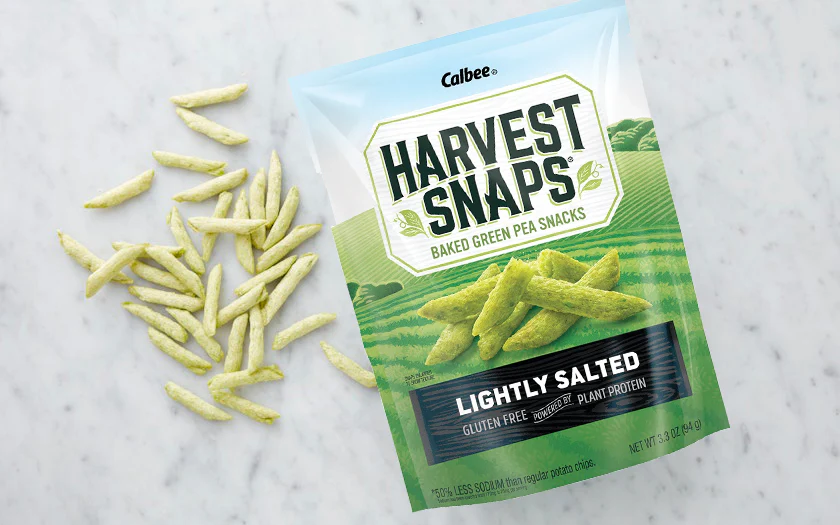 Lightly Salted Green Pea Snack Crisps (12 Pack) - Image 3