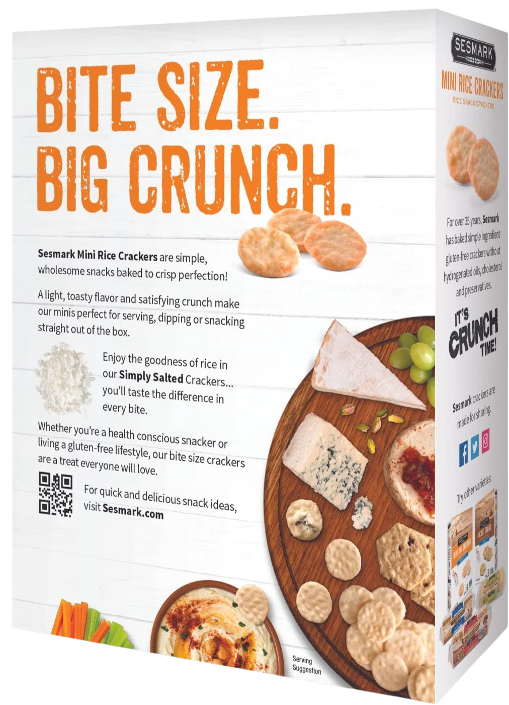Lightly Salted Mini Rice Crackers - Image 2
