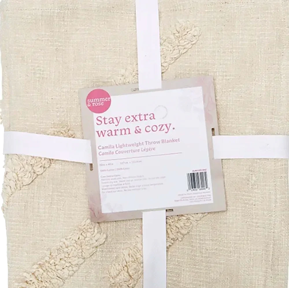 Camila Lightweight Throw Blanket