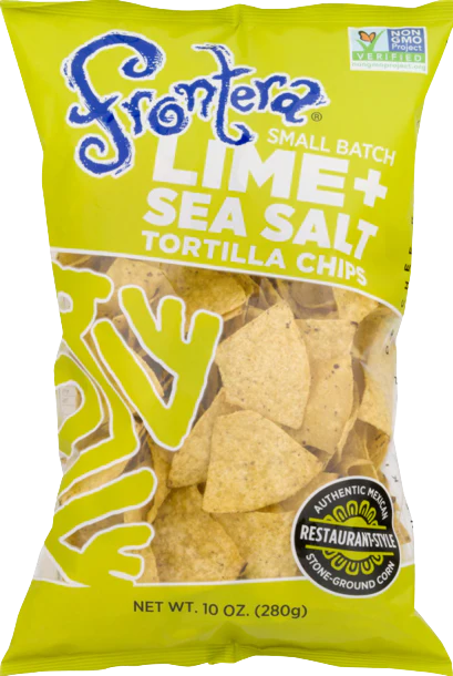 Lime & Sea Salt Tortilla Chips