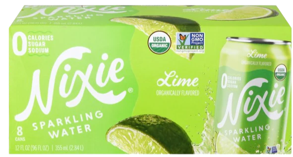 Lime Sparkling Water (8 Pack) - Image 2