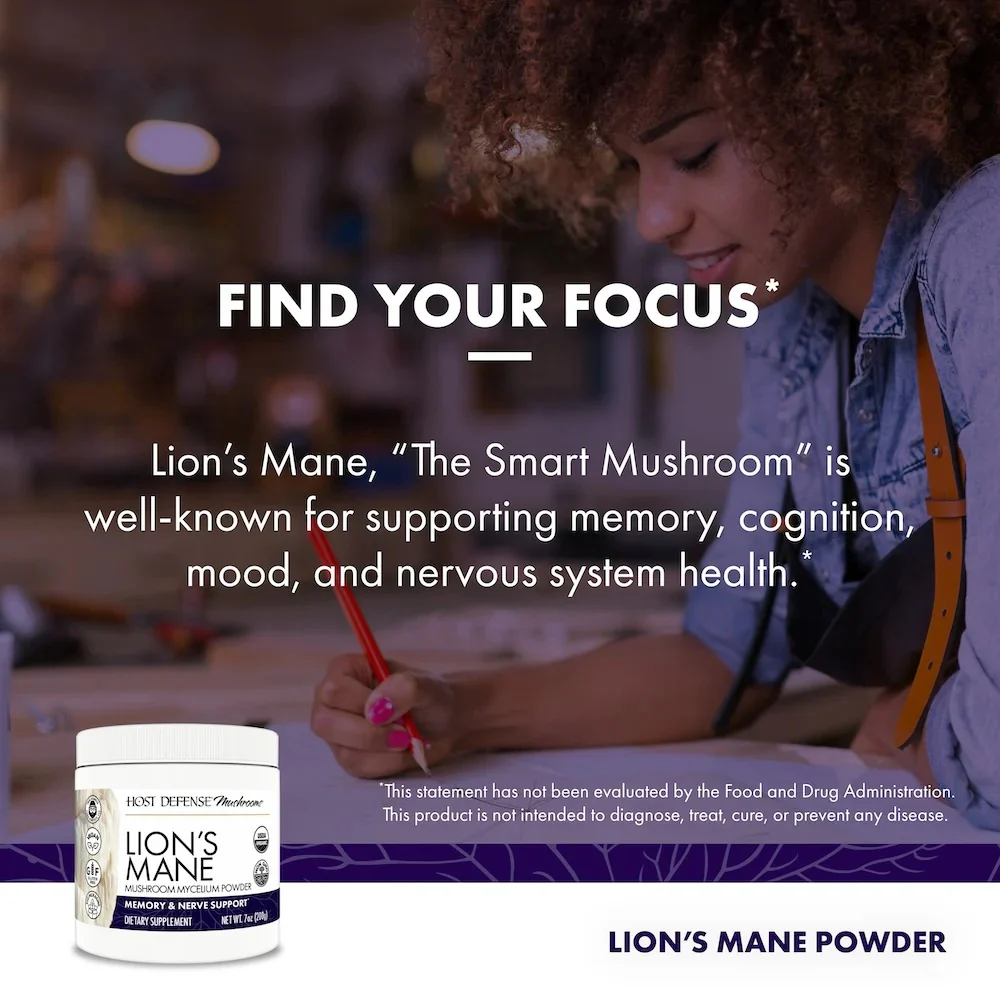 Lion's Mane Mushroom Mycelium Powder - Image 2