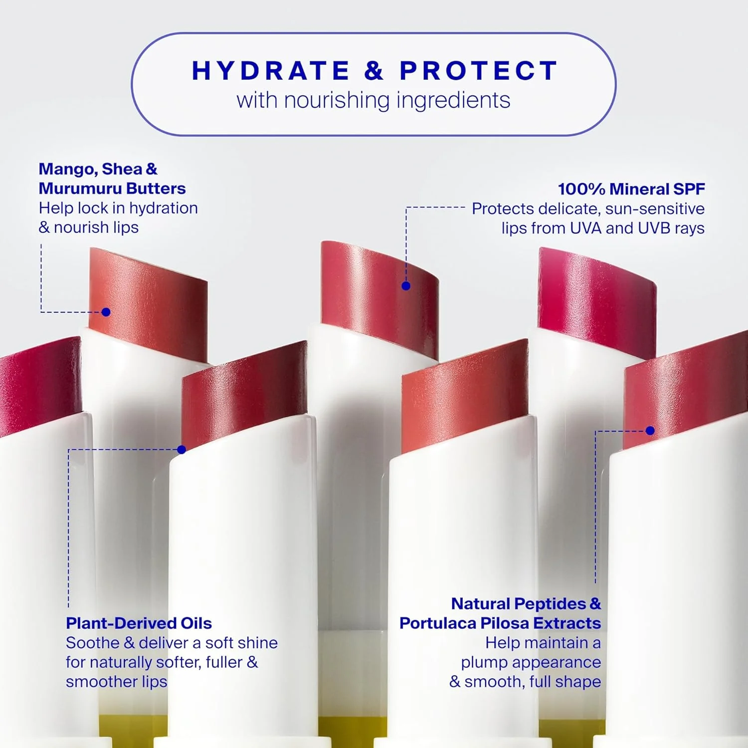 Lipshade 100% Mineral SPF 30 Hydrating Lipstick - High Five - Image 2