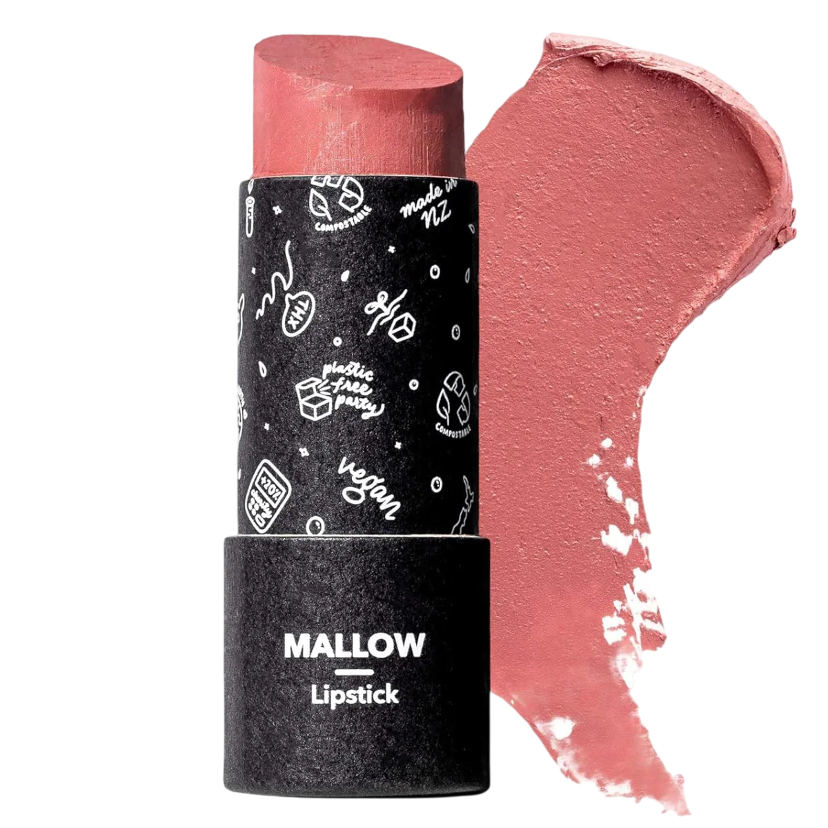 Lipstick For Long Lasting Color - All Natural - Blush Pink, Mallow