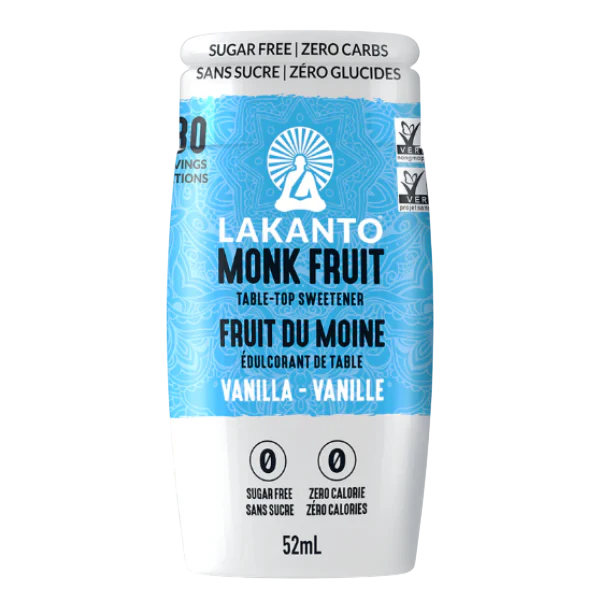 Liquid Monk Fruit Sweetener Extract Drops - Vanilla (6 CT) - Image 3