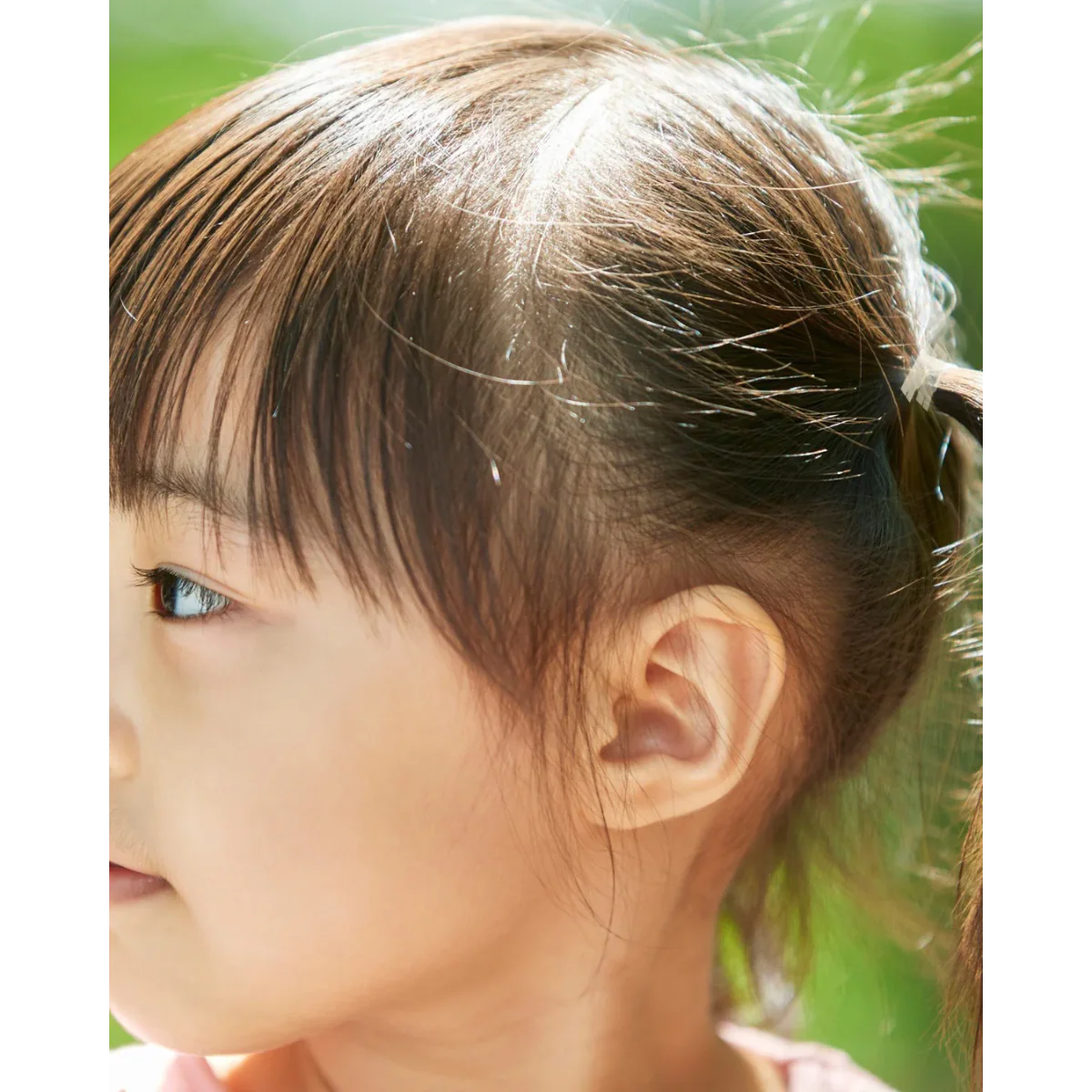 Eco-Friendly Kid Hair Ties - Little Lassies Clear (10 CT) - Image 5