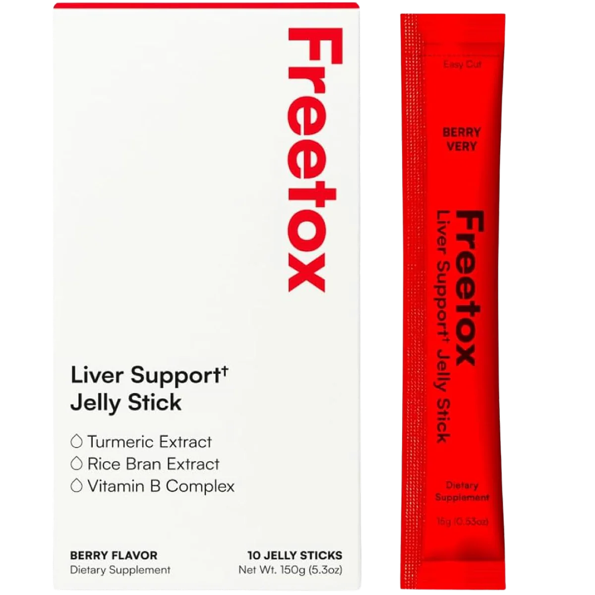 Liver Support Jelly Sticks Berry Flavored (10 CT)