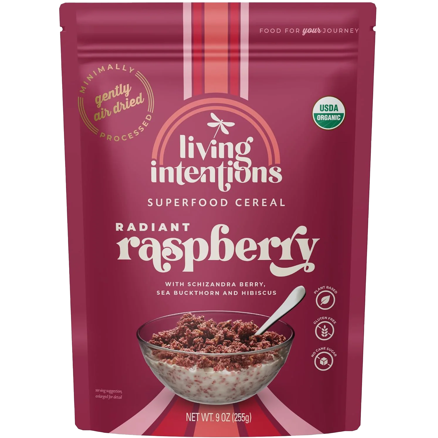 Activated Superfood Cereal Radiant Raspberry