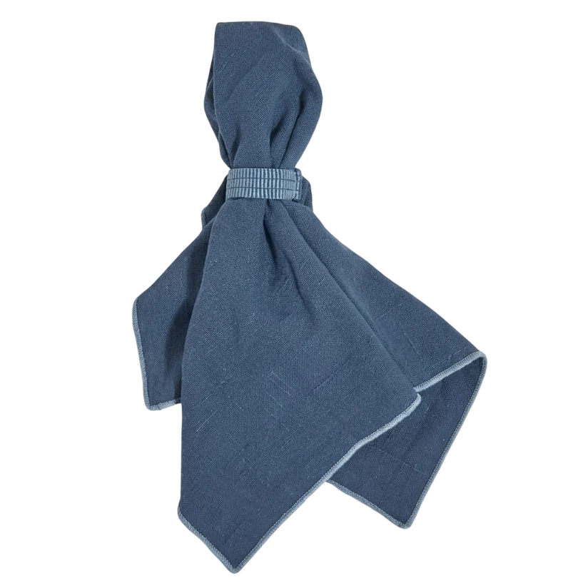 Loop Napkins - Blue Salt (4 CT) - Image 2