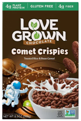 Chocolate Comet Crispies Cereal