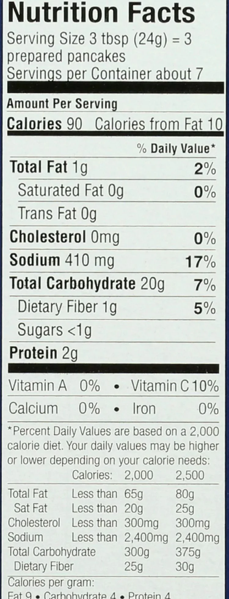 Low Sodium Potato Pancake Mix - Image 2