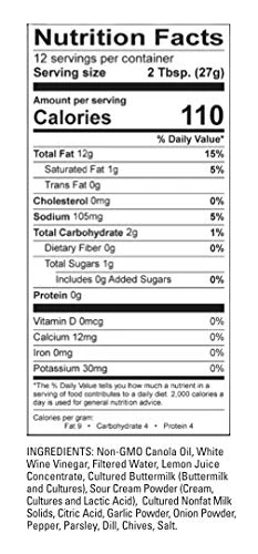 Low Sodium Ranch Salad Dressing - Image 2