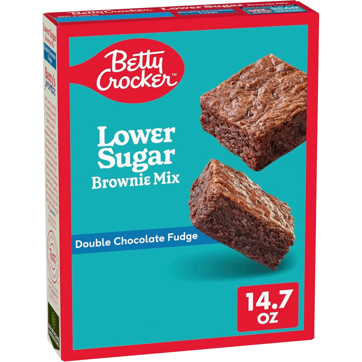 Low Sugar Brownie Mix - Double Chocolate Fudge