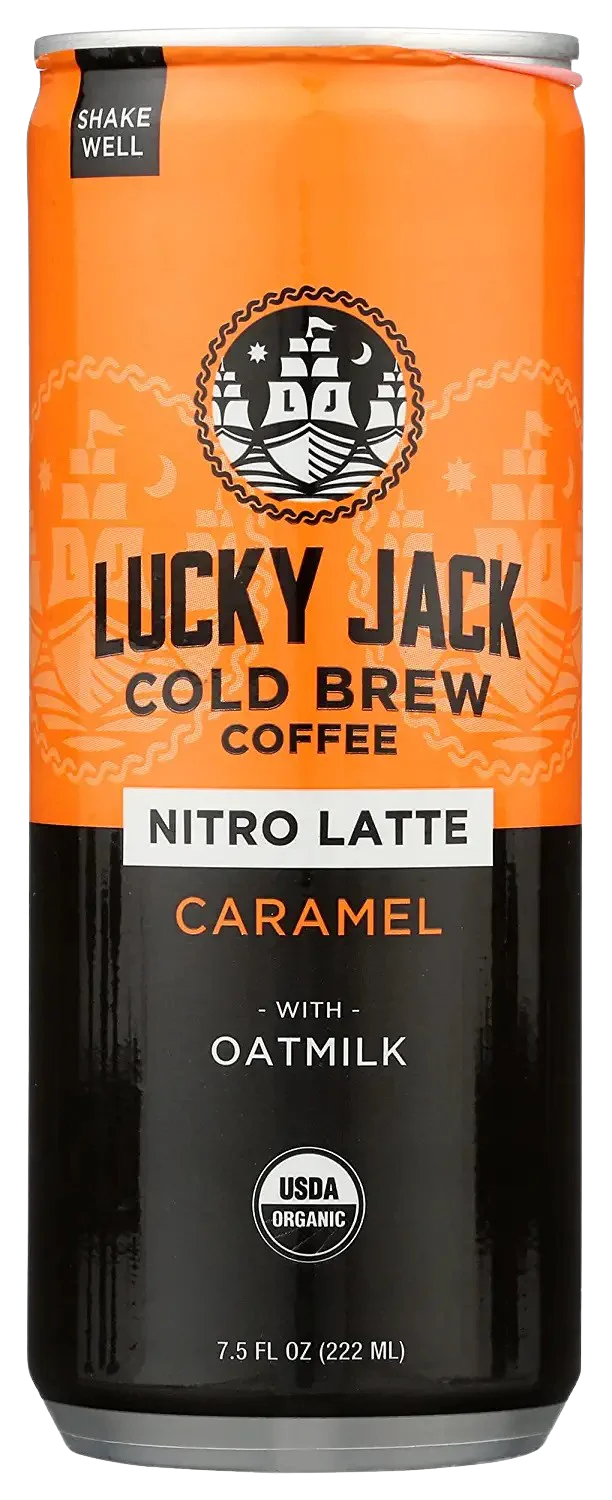 Caramel Cold Brew Latte With Oat Milk