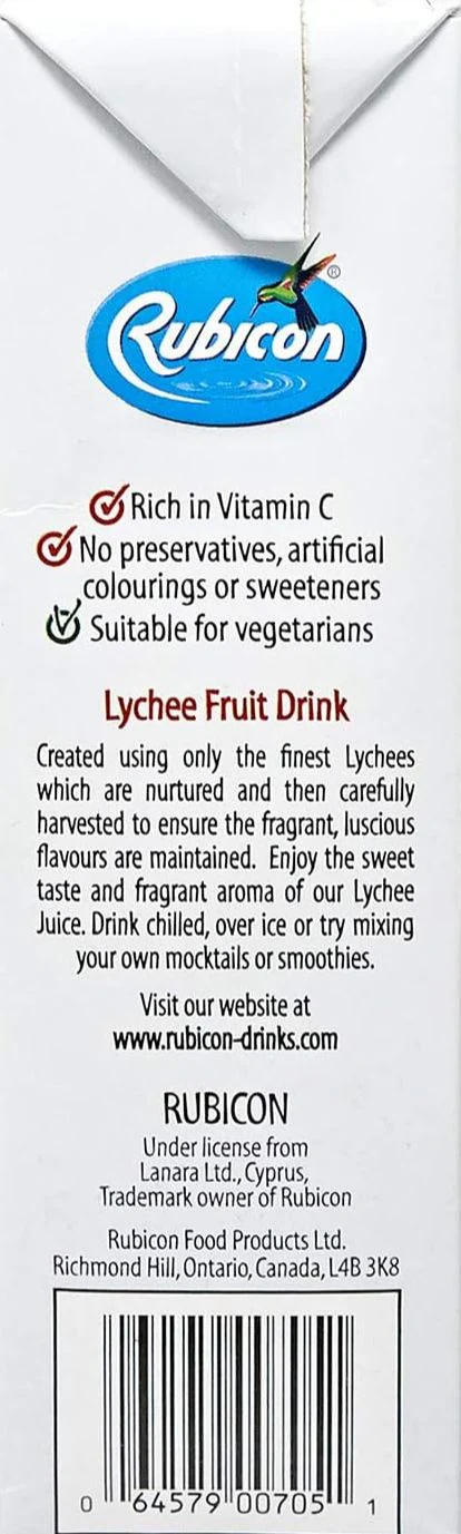 Lychee Nectar Juice - Image 2