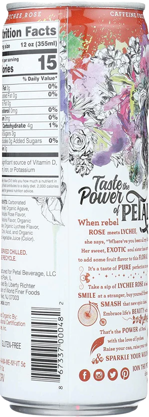 Lychee Sparkling Water 4Pk - Image 3