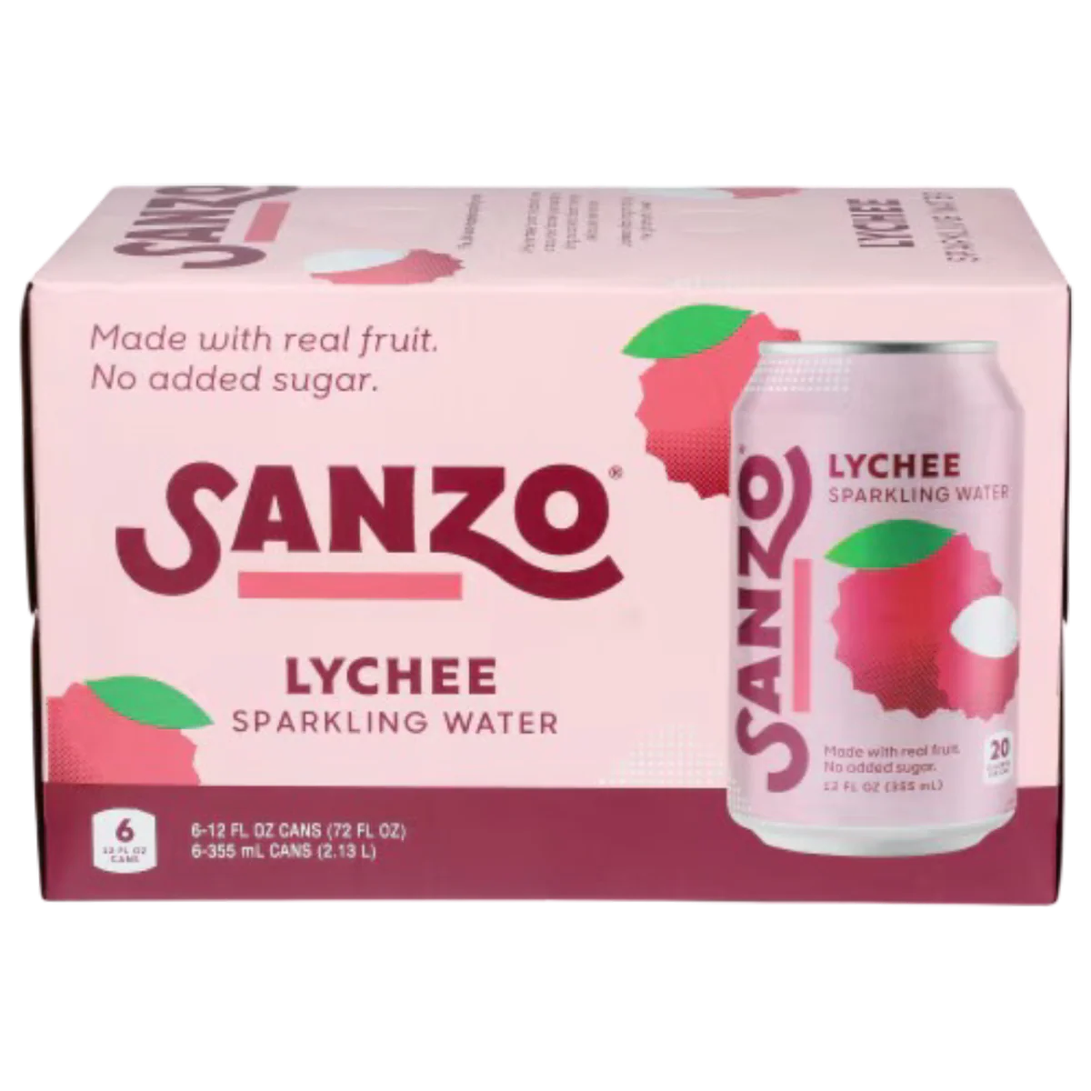 Lychee Sparkling Water (6 Pack)