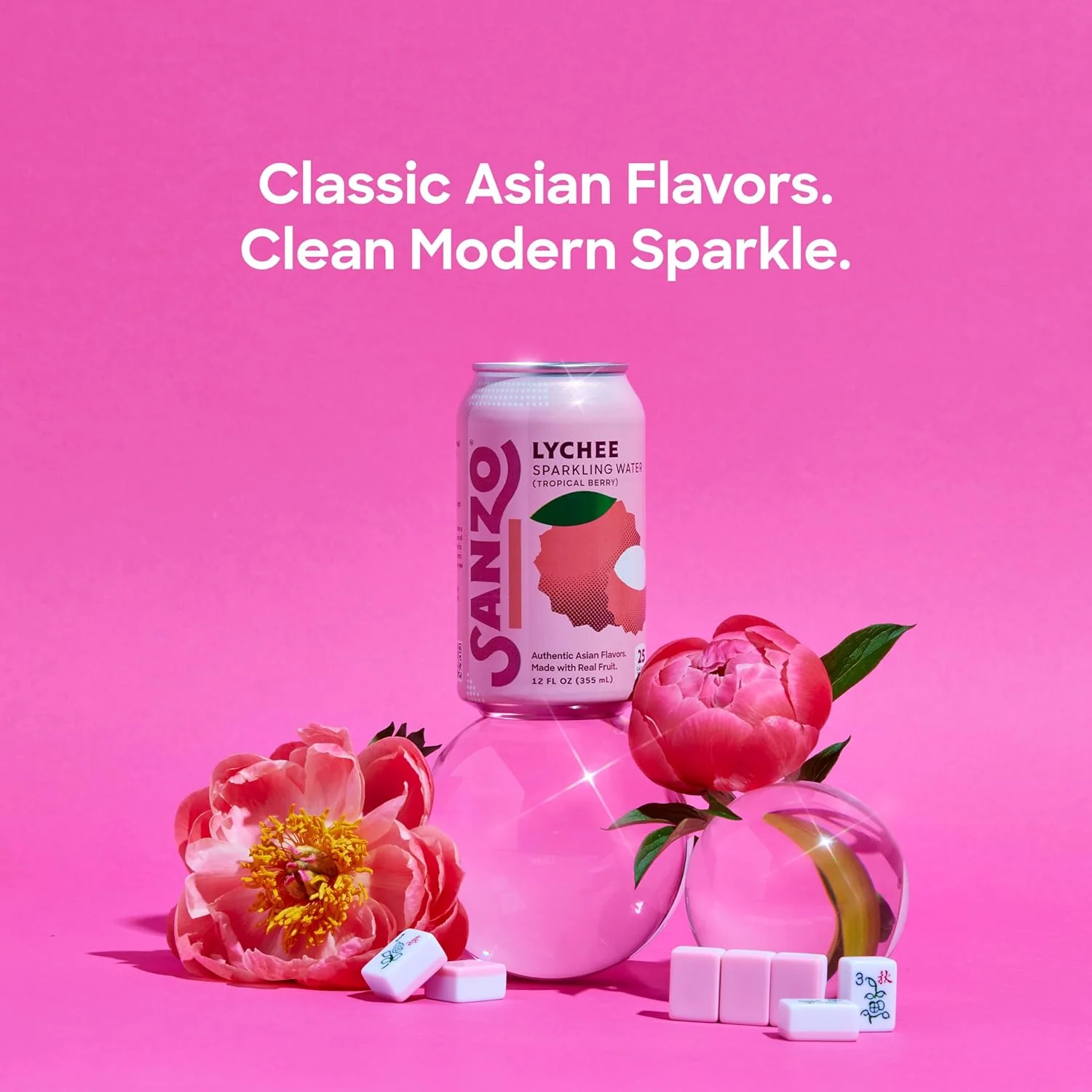Lychee Sparkling Water (6 Pack) - Image 3