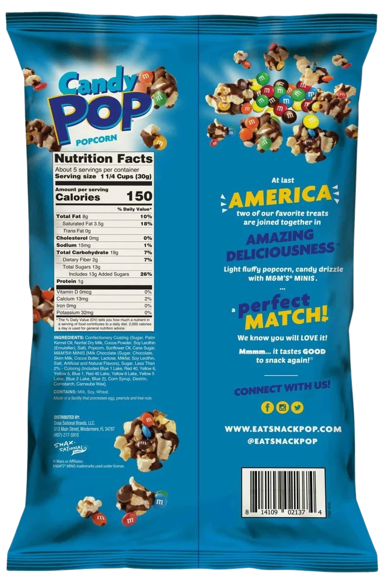 M&M Minis Popcorn - Image 2