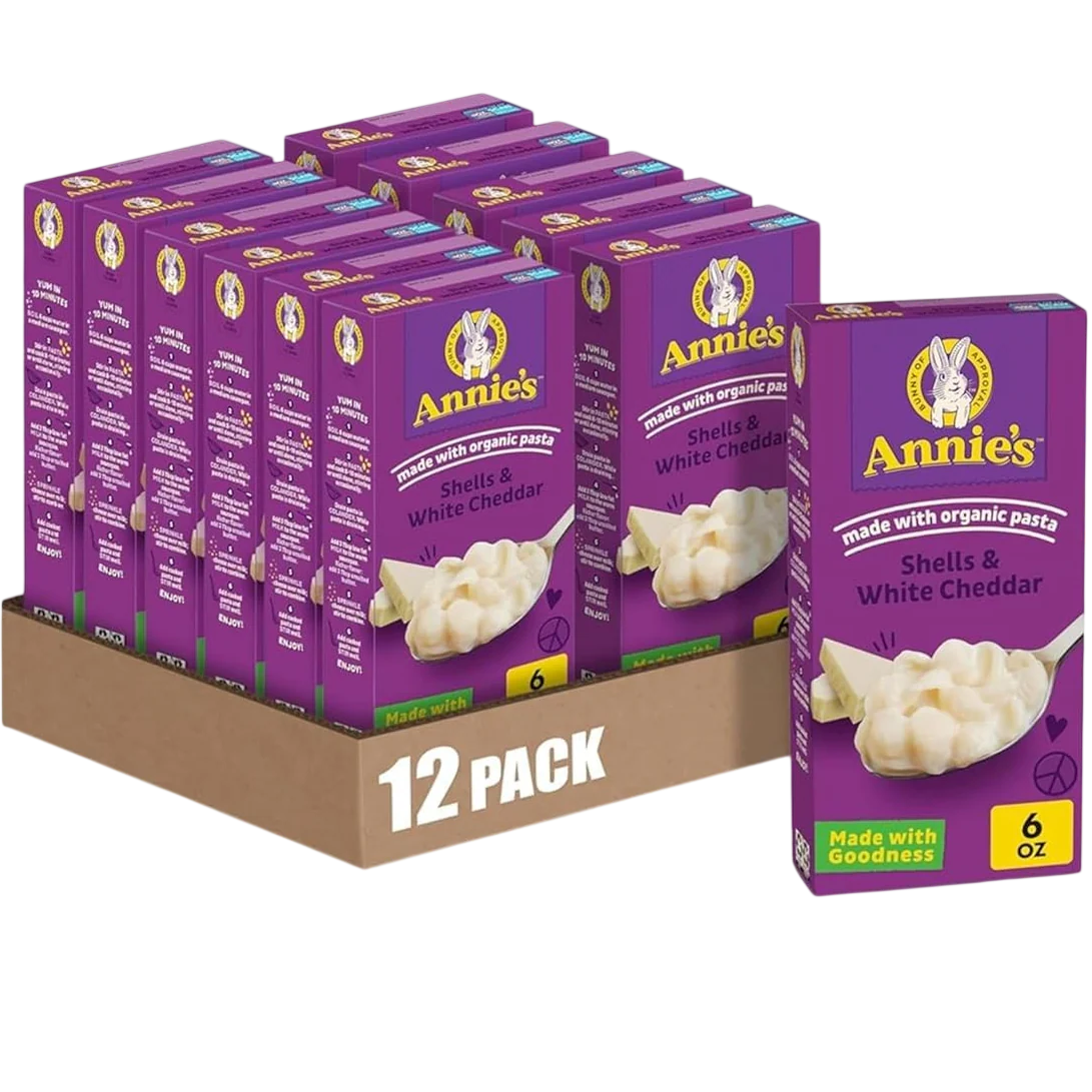 Mac & Cheese Shells & White Cheddar (12 CT)