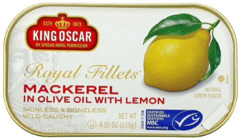 Mackerel Fillet Olive Lemon
