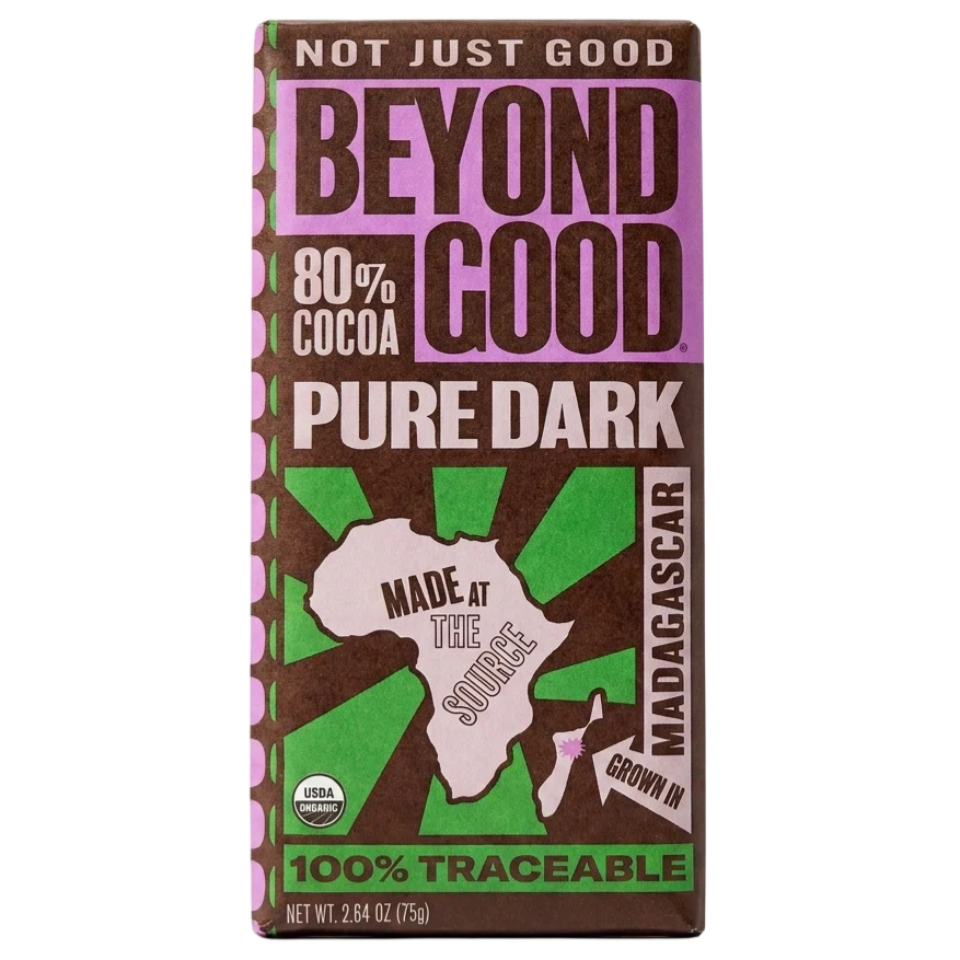 Madagascar 80% Dark Chocolate Bar