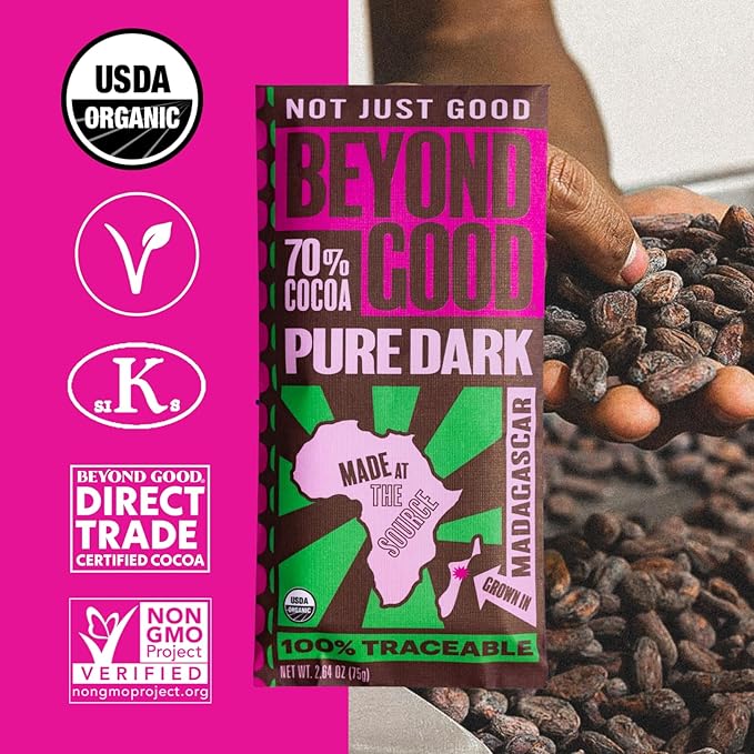 Madagascar 80% Dark Chocolate Bar - Image 4