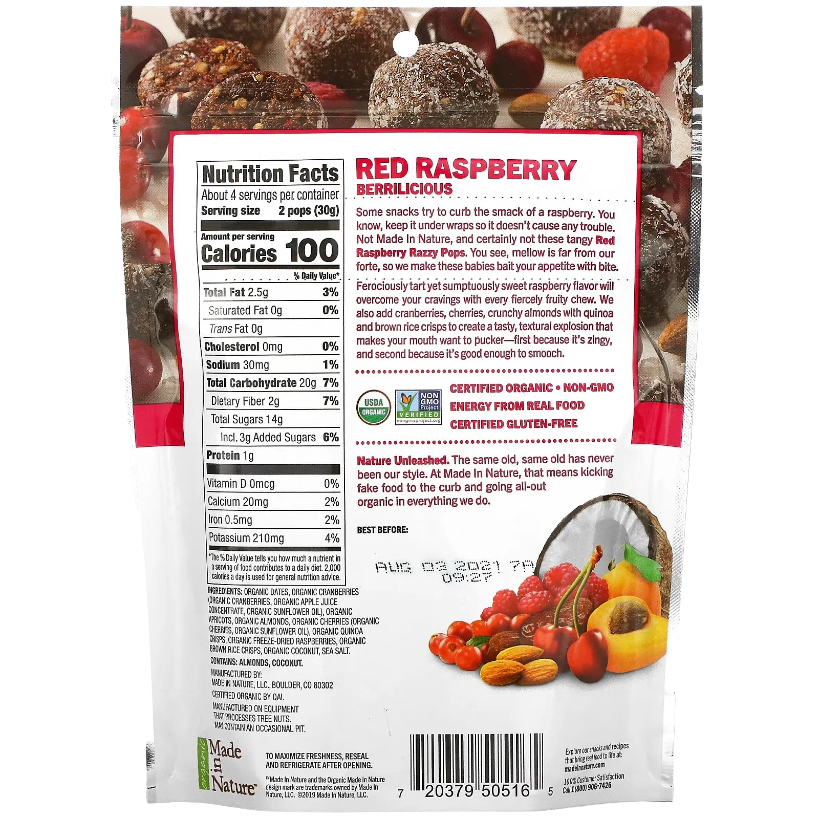 Red Raspberry Razzy Pops - Image 2