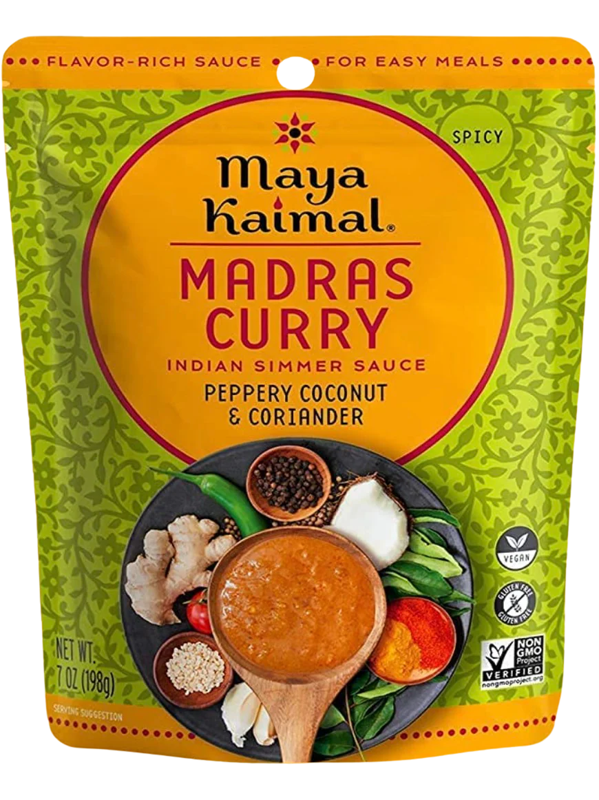 Madras Curry Simmer Sauce Pouch (6 Pack) - Image 2