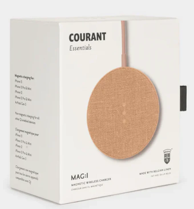 MAG 1 Single-Device Charging Pad Essentials Linen - Camel - Image 3