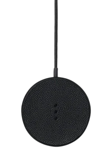 MAG 1 Single-Device Charging Pad Leather - Black - Image 2