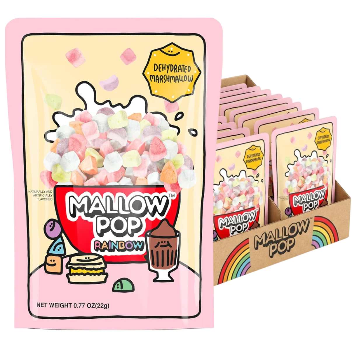 Mallow Pop Rainbow (12 Pack)