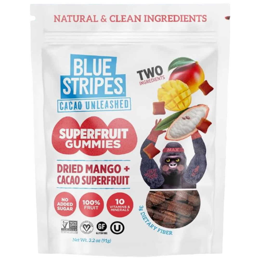 Mango + Cacao Fruit Superfruit Gummies