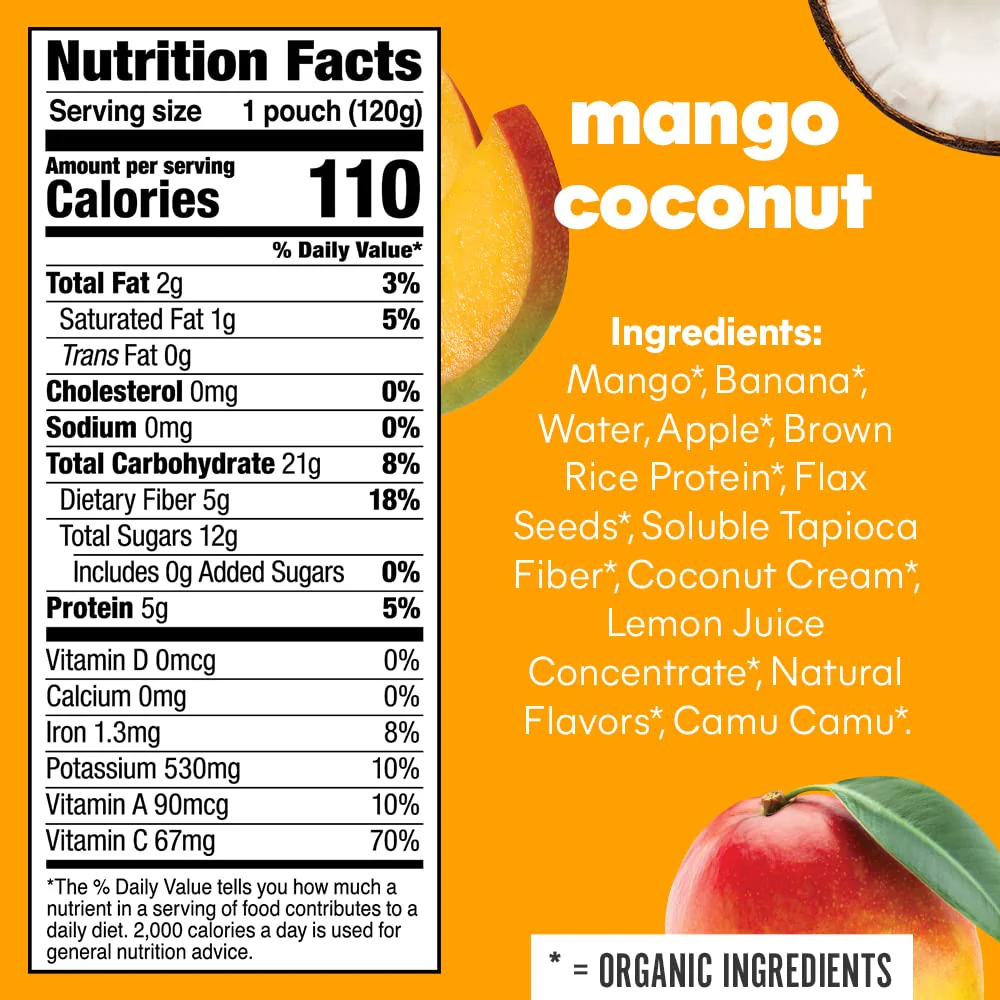 Mango Coconut Superfood Smoothie (4 Pack) - Image 4