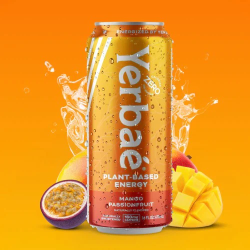Mango Passion Fruit Plant Based Energy Drink - Image 2