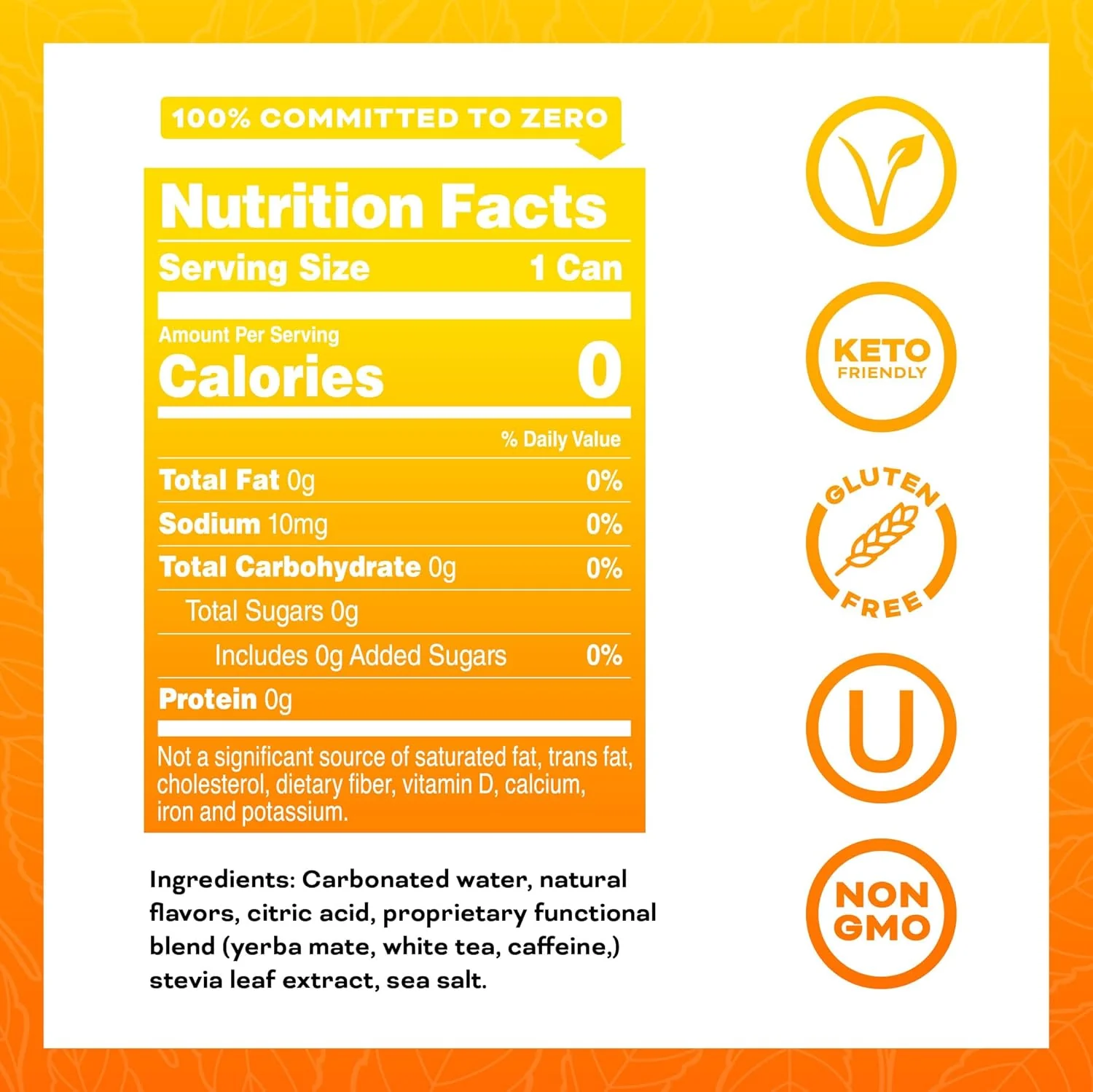 Mango Passion Fruit Plant Based Energy Drink - Image 4