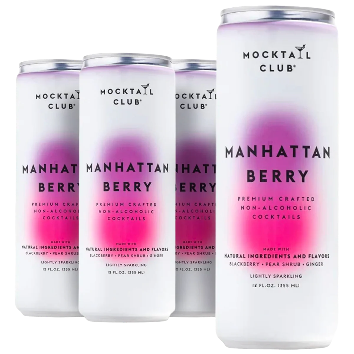 Manhattan Berry Non-Alcoholic Mocktail (4 Pack)