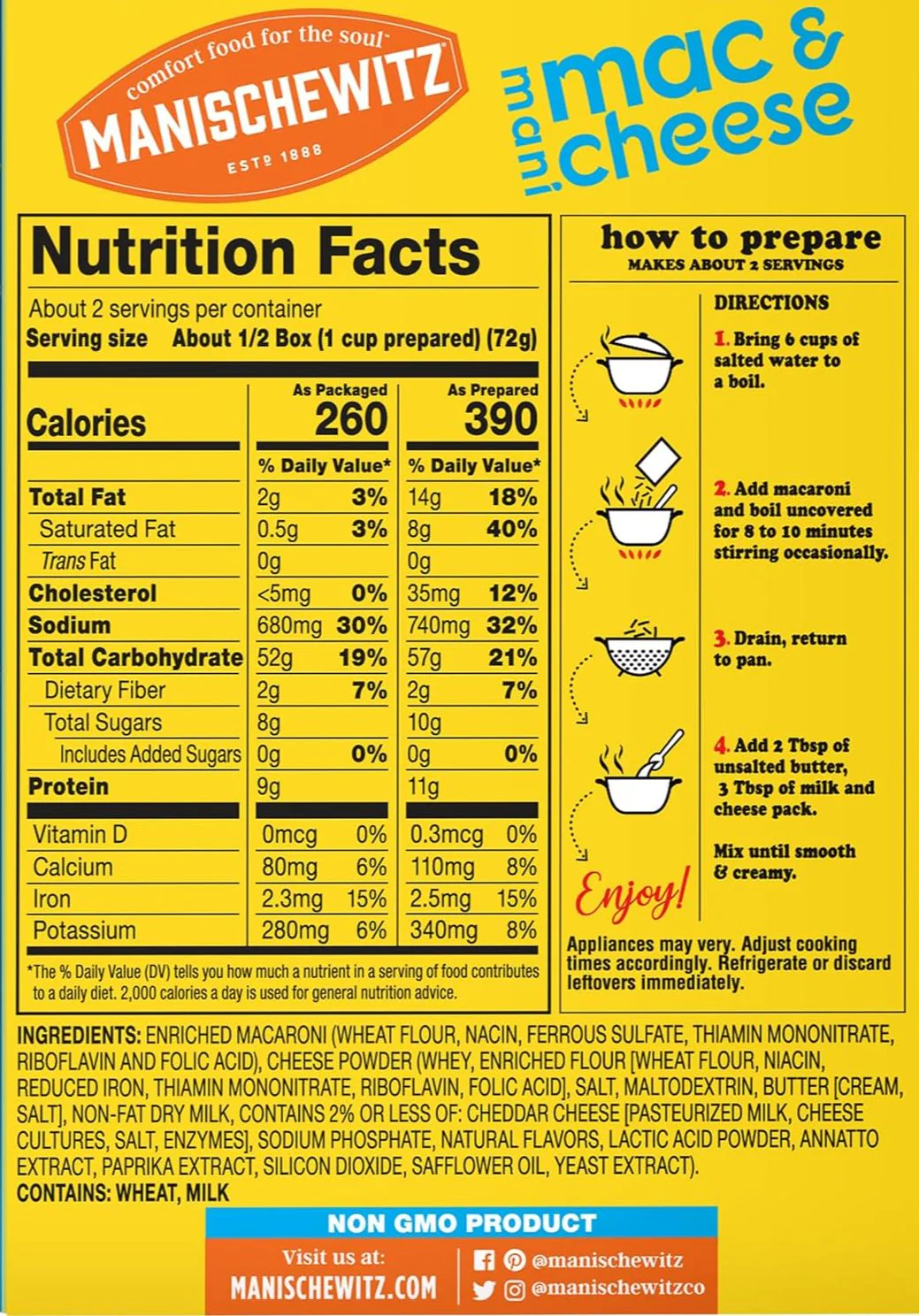 Mani Mac & Cheese (3 Pack) - Image 5
