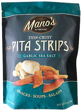 Garlic Sea Salt Pita Strips