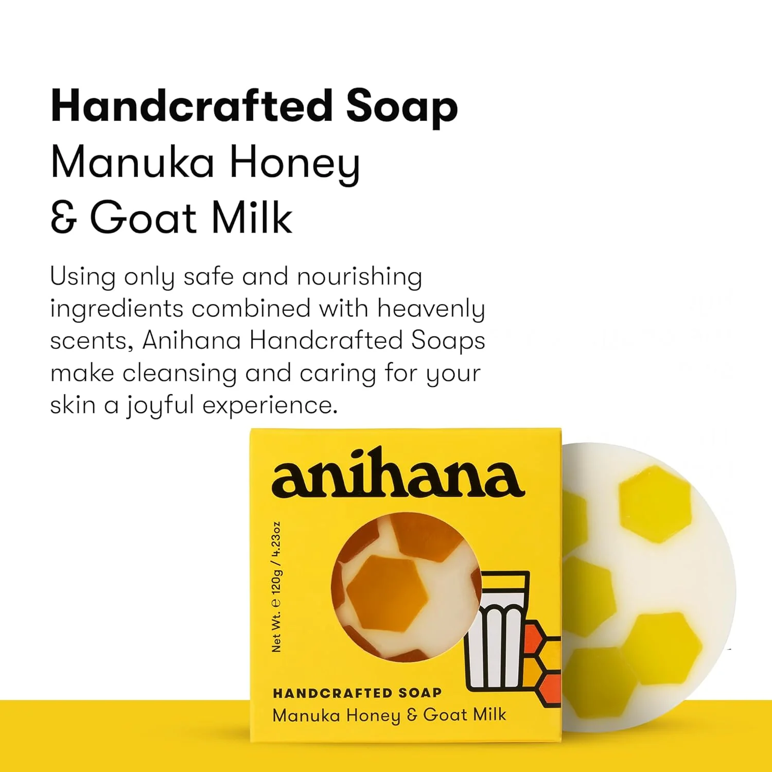 Manuka Honey and Goats Milk Handcrafted Soap - Image 3