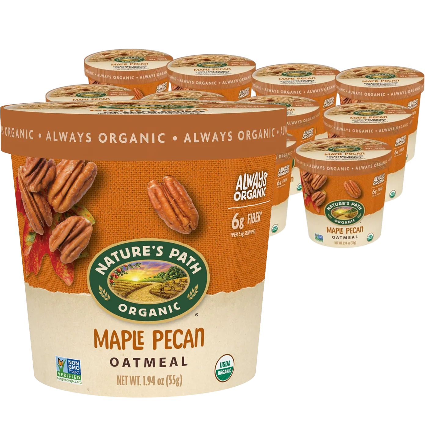 Maple Pecan Oatmeal (12 Pack)