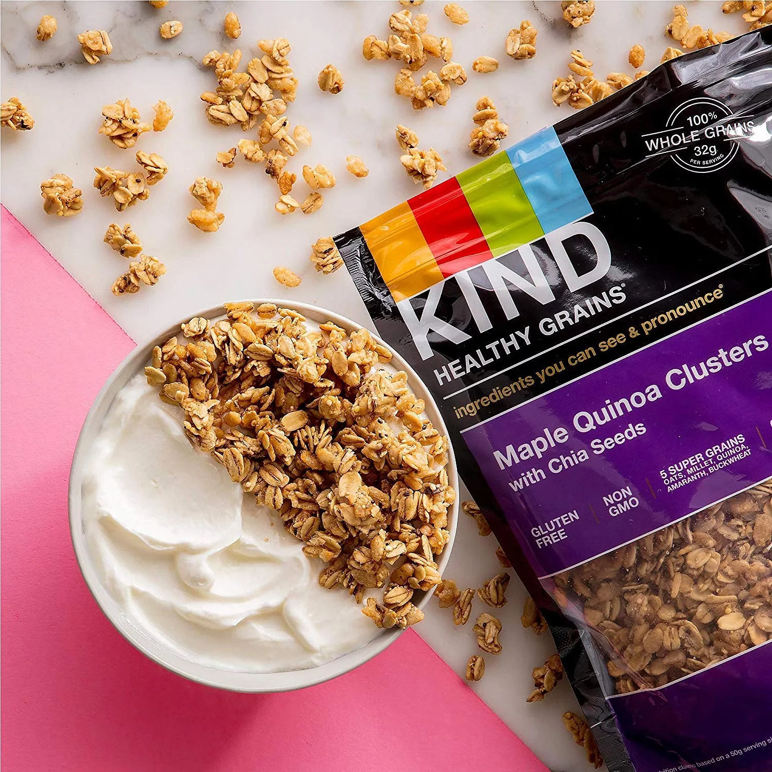 Maple Quinoa with Chia Seeds Granola - Image 2
