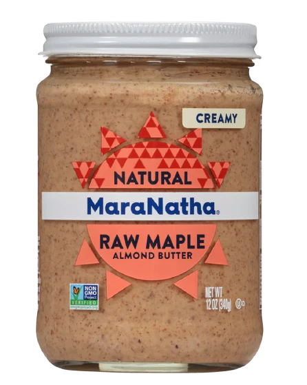 Maple Raw Almond Butter Creamy