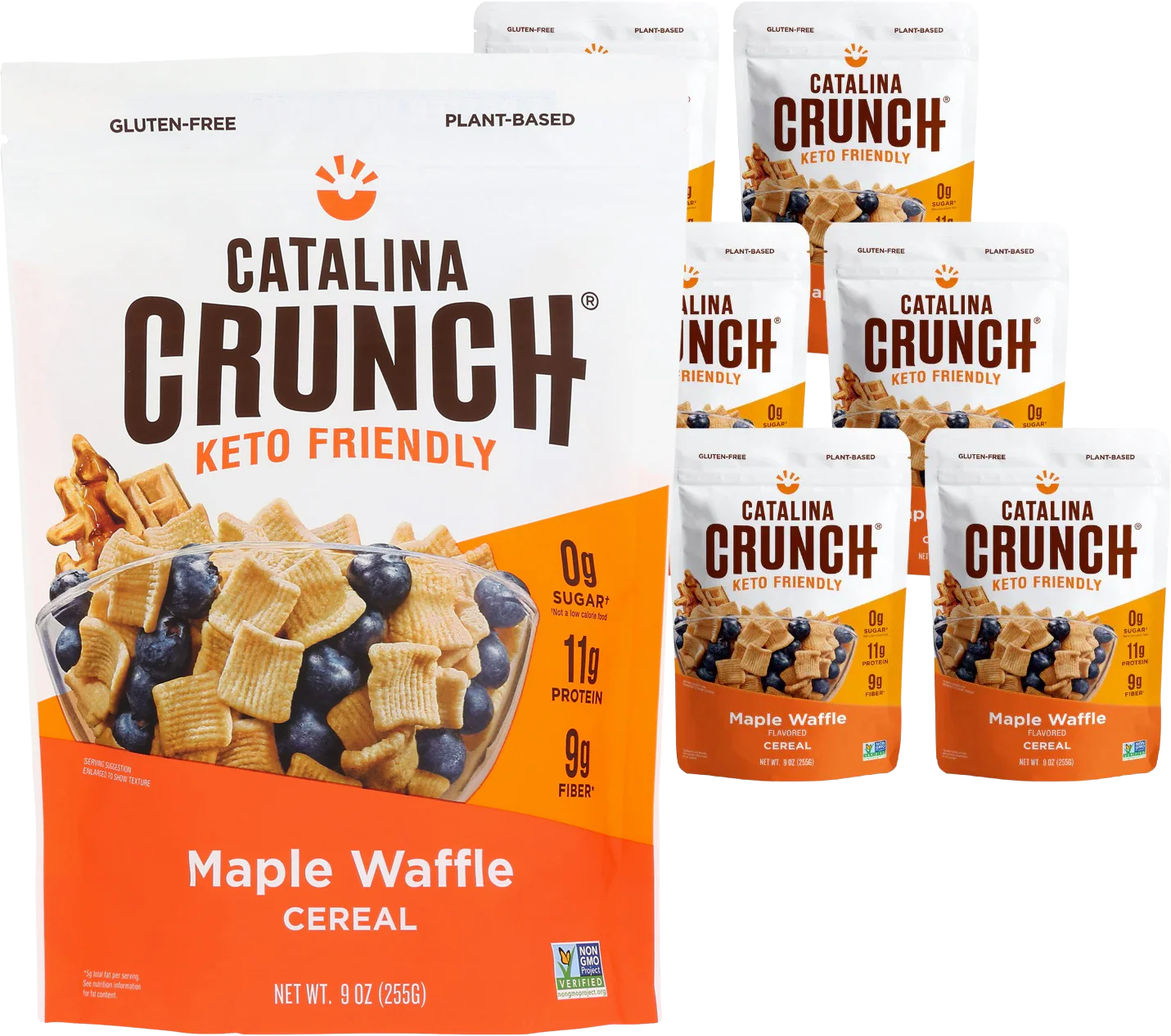 Maple Waffle Keto Cereal (6 Pack)
